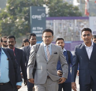 Businessmen at CPHI India